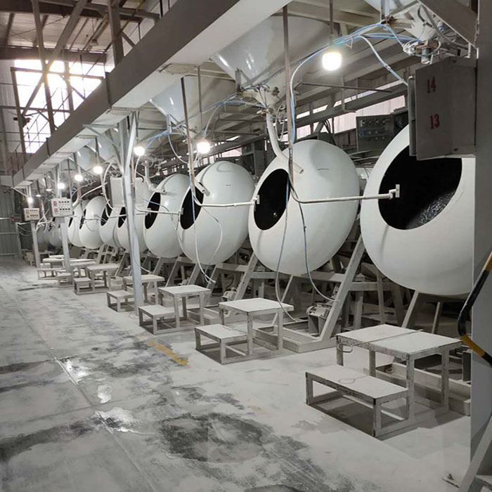 Sintered Alumina Ceramic Hole Ball