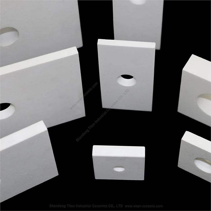 92 95 Alumina Ceramic Weld On Tile Plate