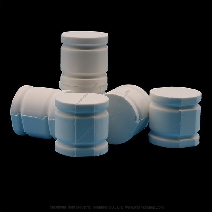Ceramic Cylinder With Grooves