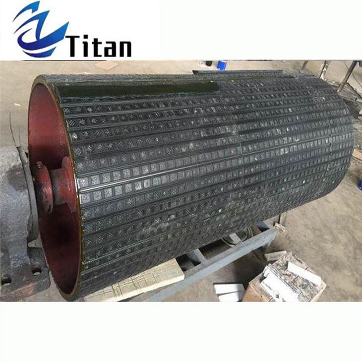 Rubber Coating Roller Conveyor Roller for Paper or Textile Industry