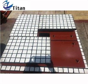 Ceramic Rubber Plates with 4 M16bolts /Studs