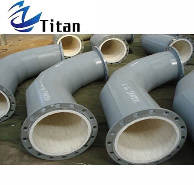 Wear-Resistant Ceramic Lined Pipe Elbows