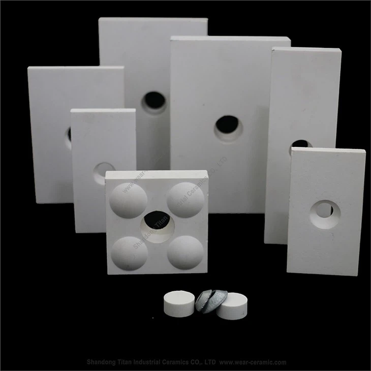 Weld Alumina Tiles