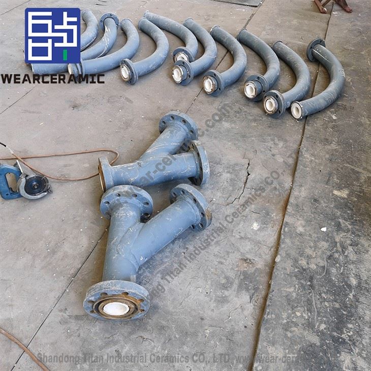 Ceramic-lined Tube Elbow