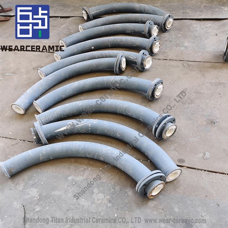 Ceramic-lined Tube Elbow