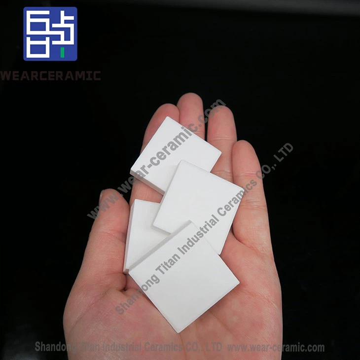 Square Alumina Wear Resistant Mosaic Ceramic Lining Sheet