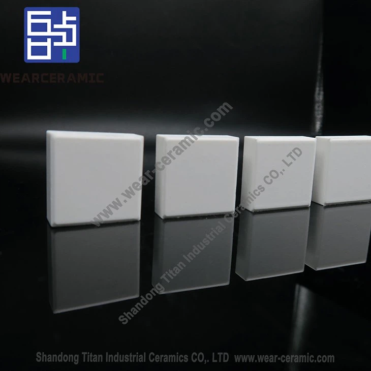Square Alumina Wear Resistant Mosaic Ceramic Lining Sheet