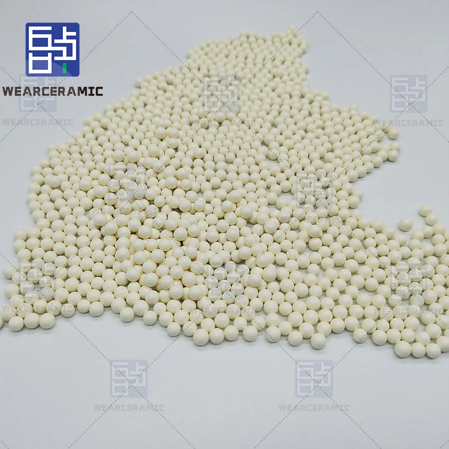 High Density Zirconium Balls For Ultra-Fine Precision Grinding