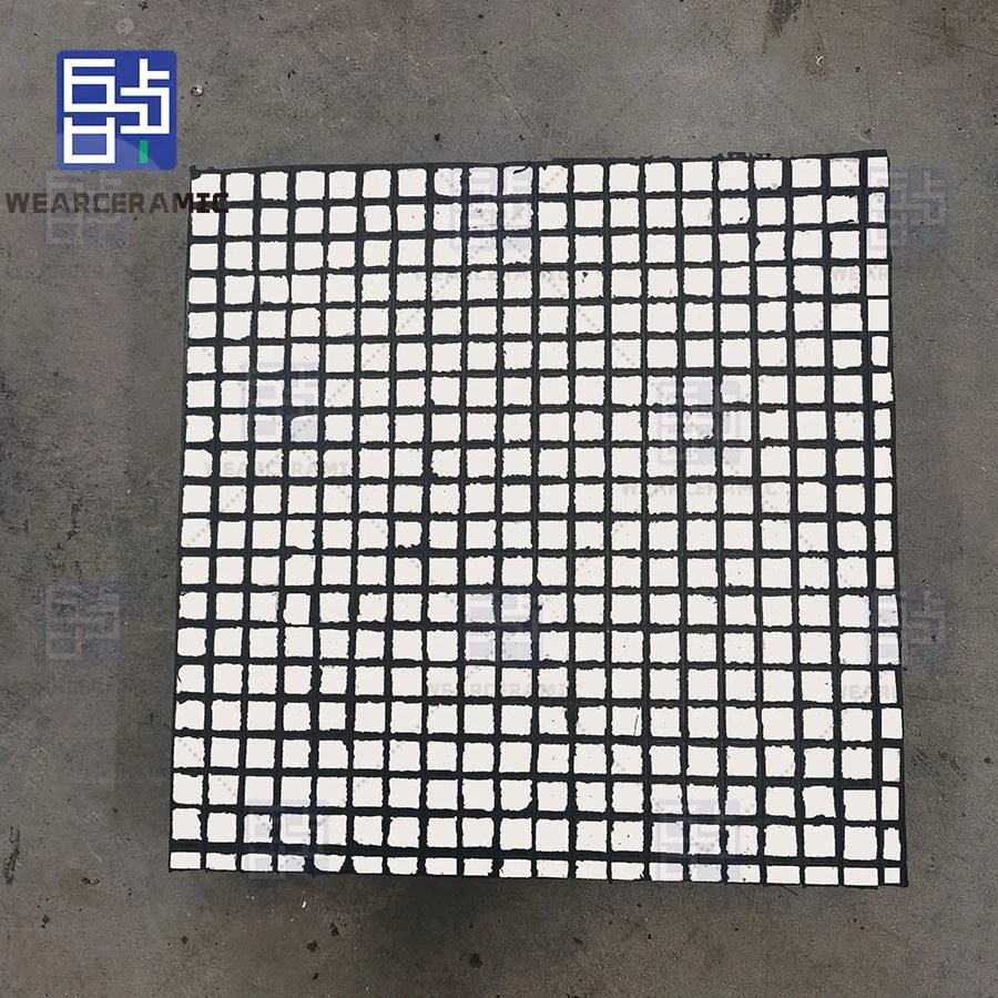 High Impact Ceramic Rubber Composite Liner For Mining Wear Protection suppliers