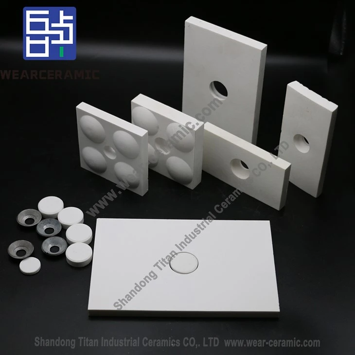 95 Alumina Welding Plate