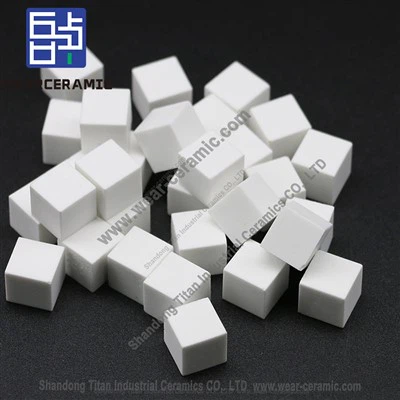 Square Alumina Wear Resistant Mosaic Ceramic Lining Sheet