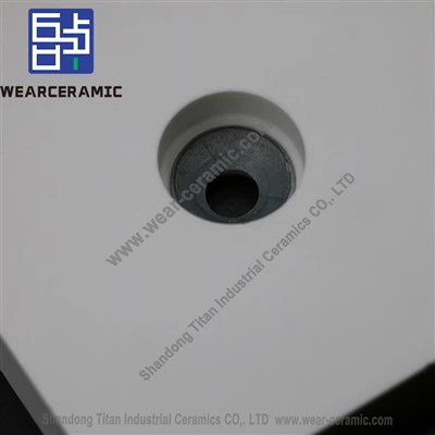 High Alumina Weldable Wear Plate Lining Ceramic Plate