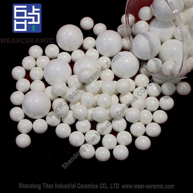 Industrial zirconia ball grinding media