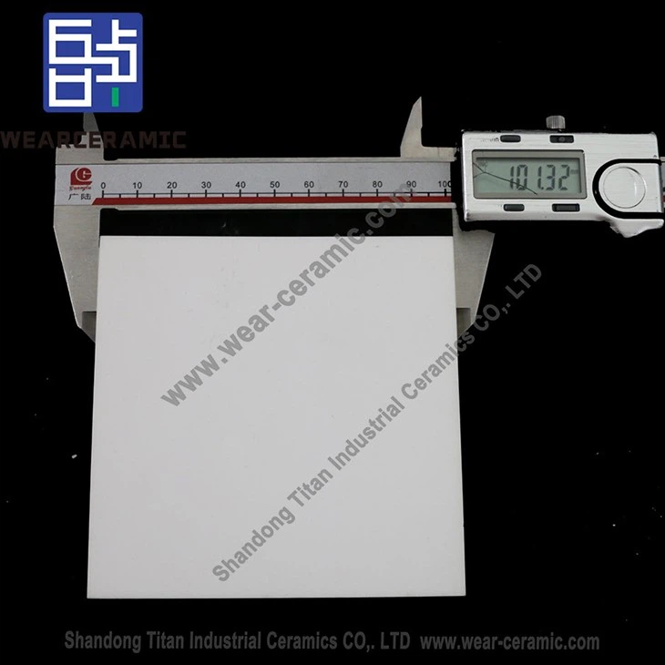 Zirconium Toughened Aluminum Ceramic Wear Plate For Chemicals